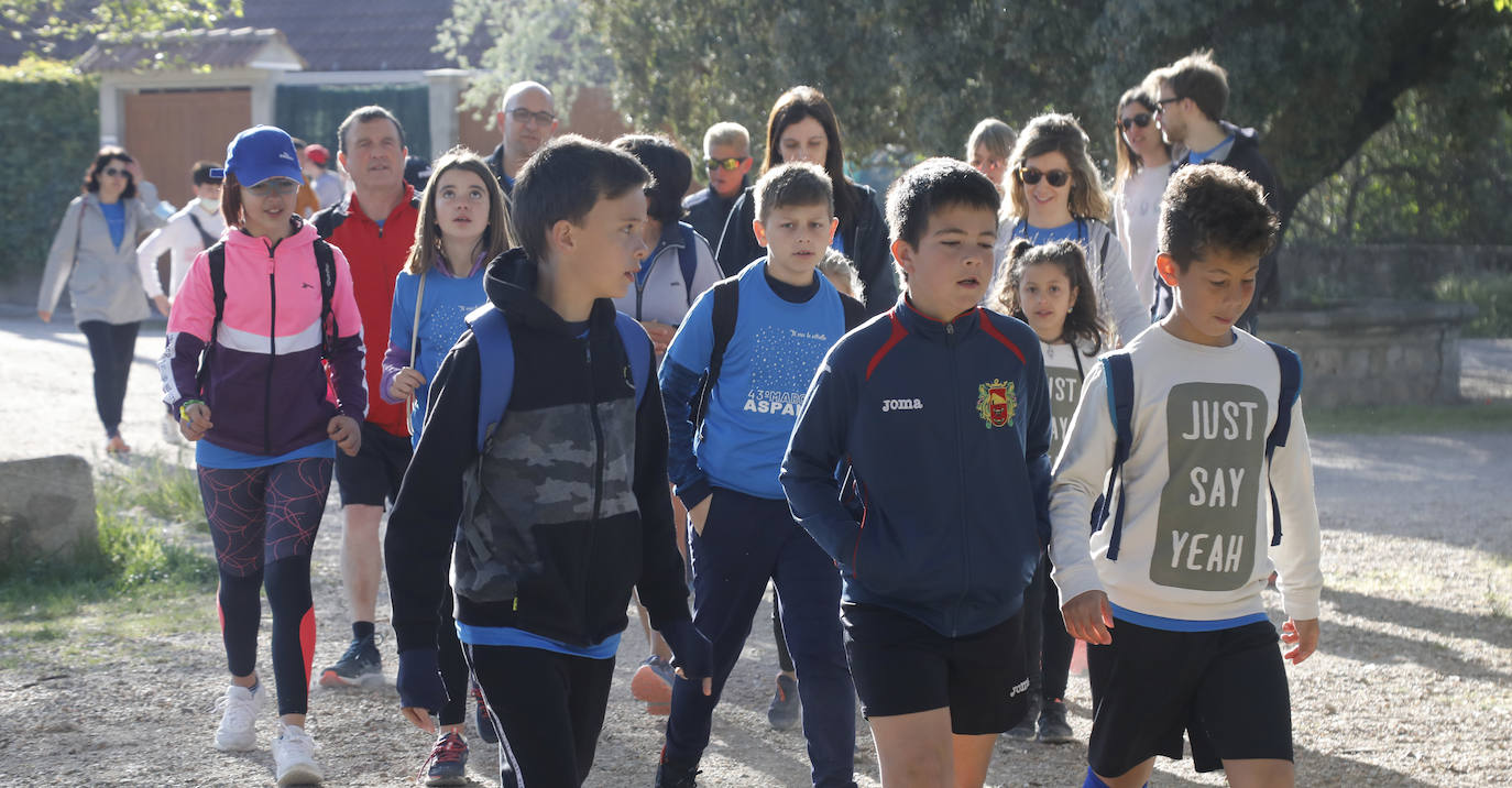 Fotos: La Marcha de Aspanis de Palencia en imágenes