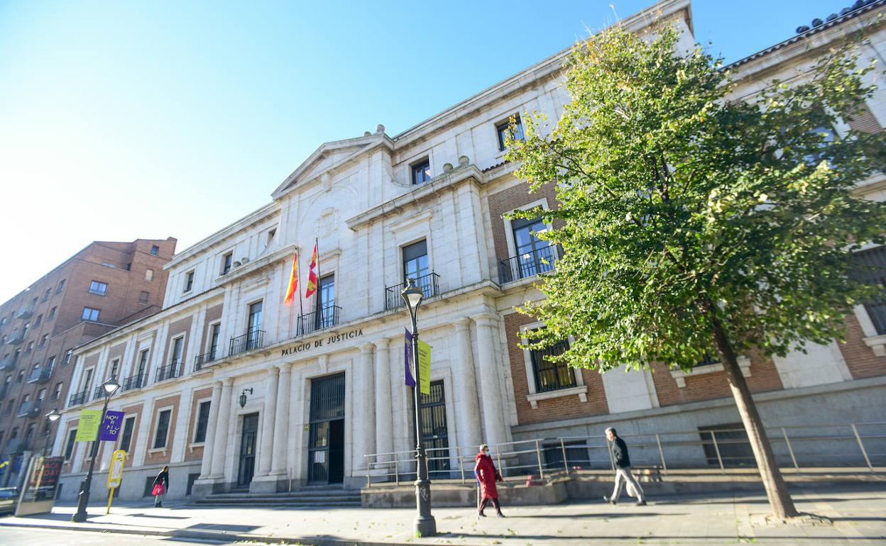 Edificio de la Audiencia Provincial de Valladolid. 