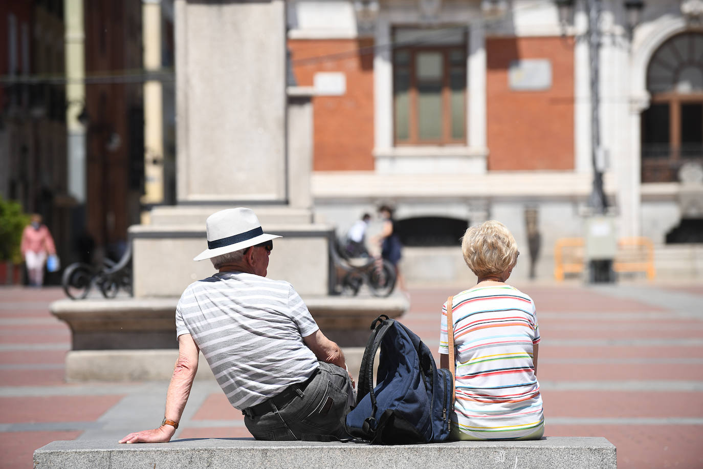 Valladolid vive una mañana con temperaturas por encima de los 20 grados. 