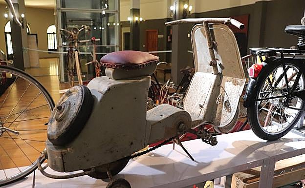 Uno de los modelos más llamativos de la muestra. 