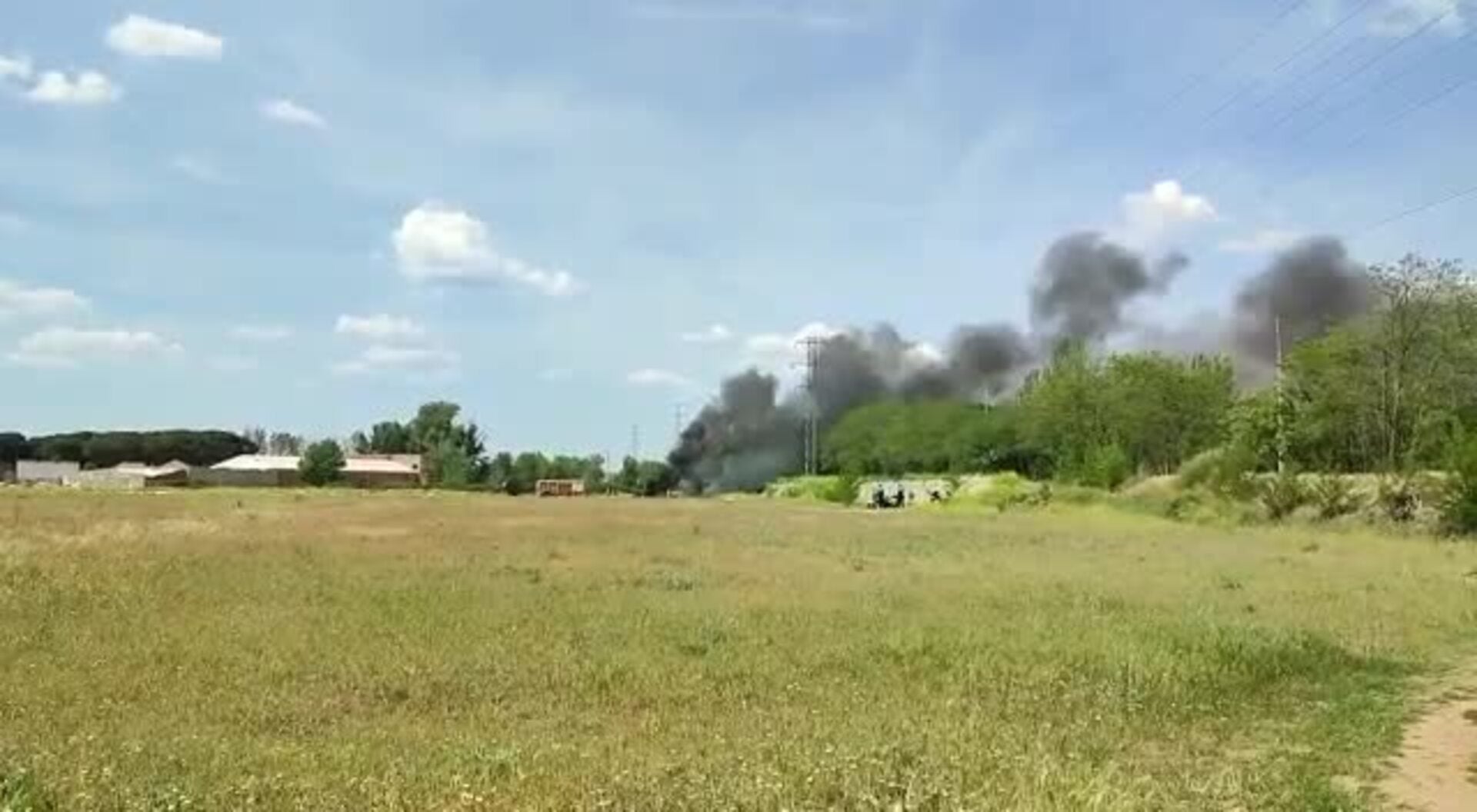 Segundo incendio en menos de 24 horas en el mayor vertedero ilegal de Valladolid