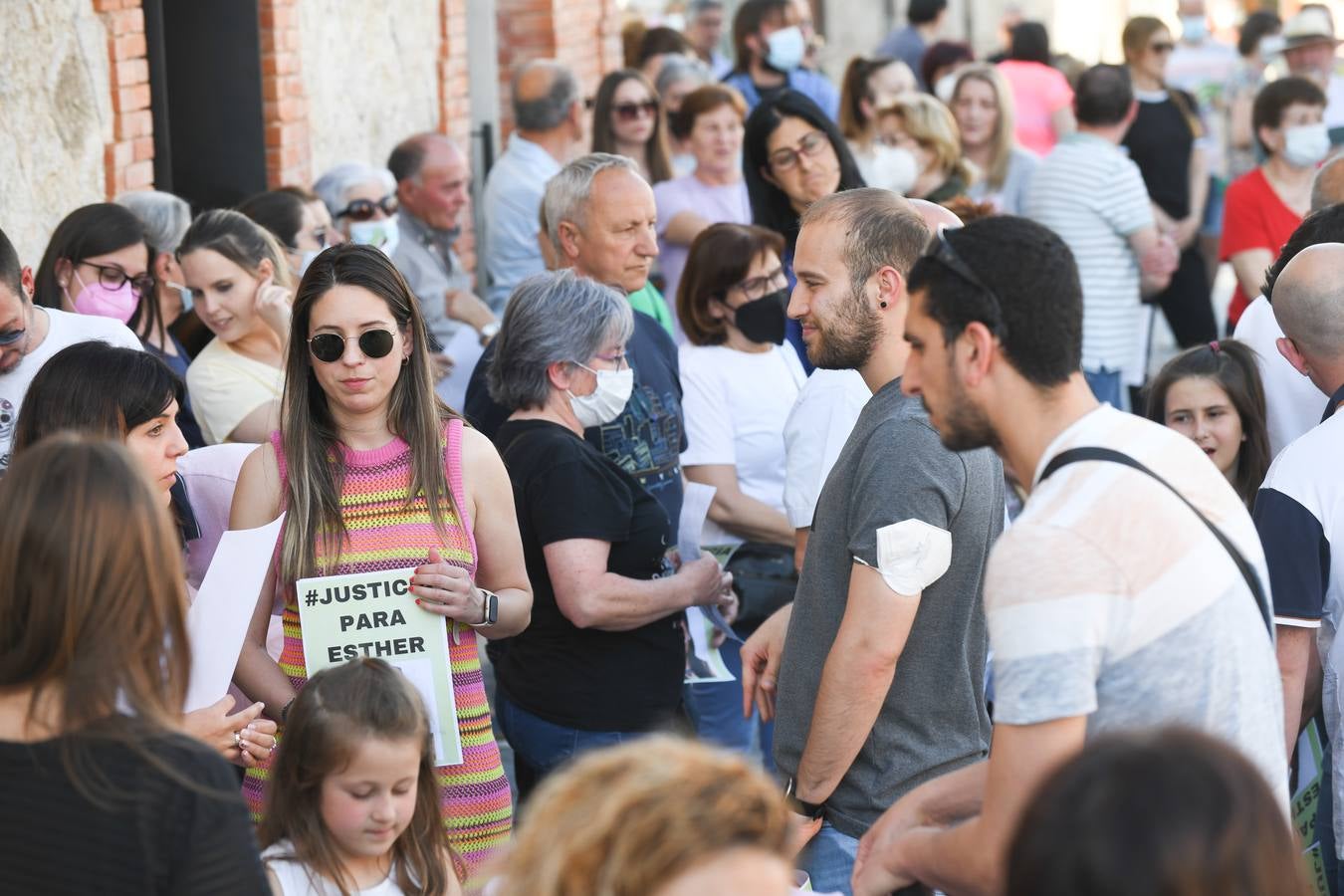 Fotos: Traspinedo recuerda a Esther López y pide justicia