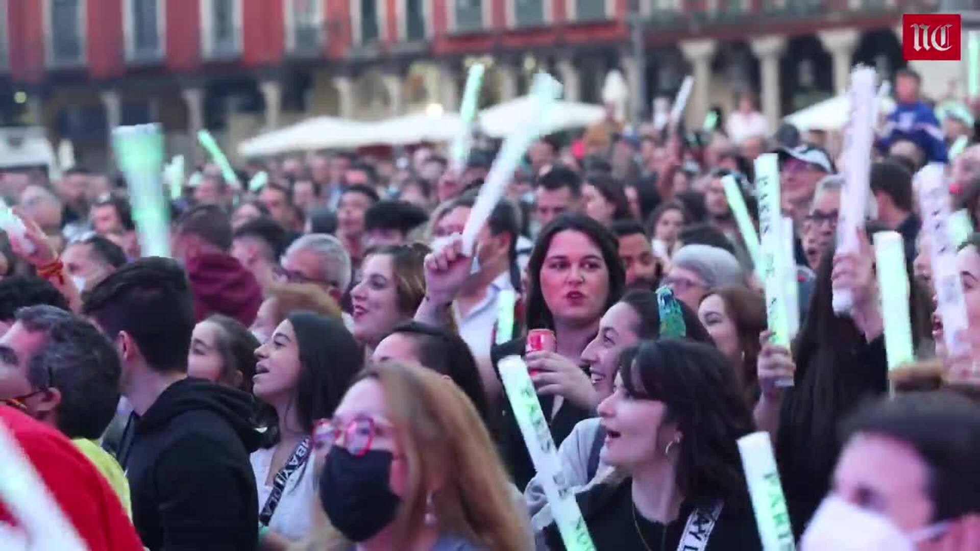 El espectáculo de París de Noia llega a la Plaza Mayor de Valladolid