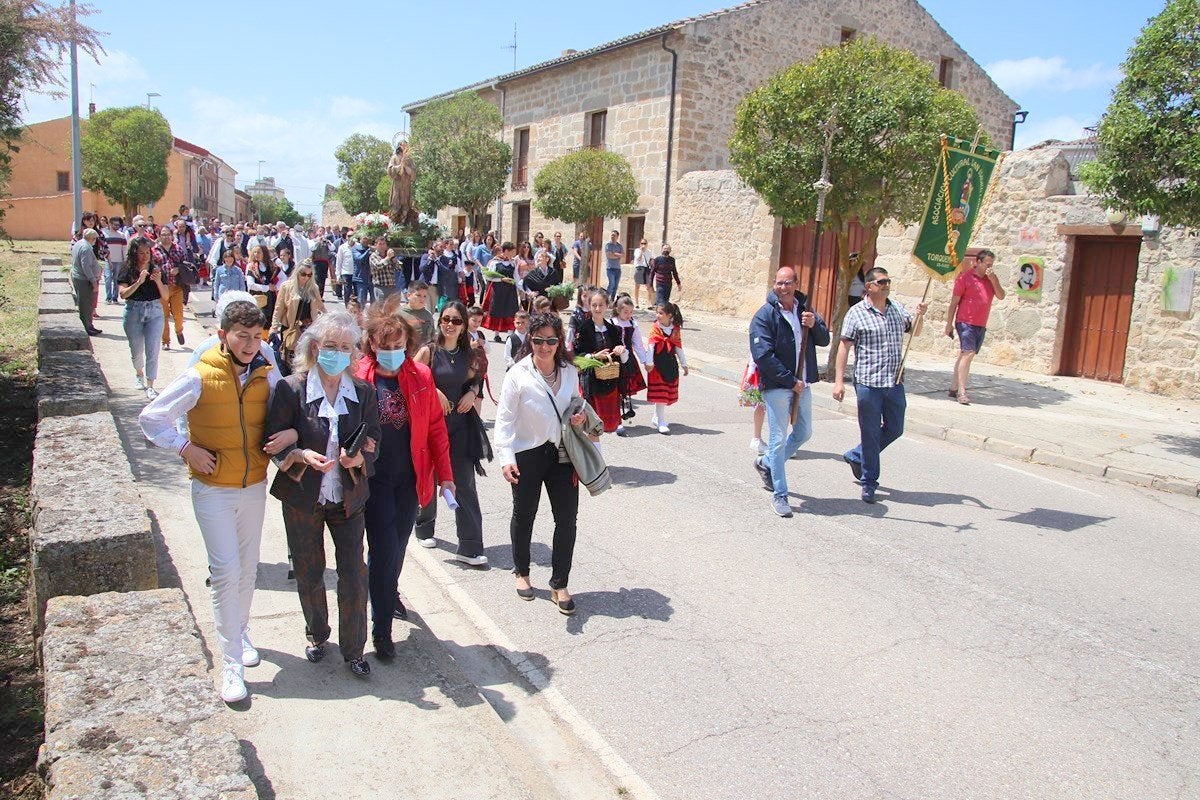 Torquemada celebra con todos los honores la fiesta de San Isidro Labrador