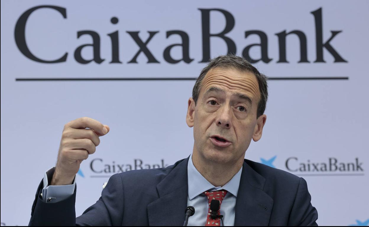 El consejero delegado de CaixaBank, Gonzalo Gortázar.