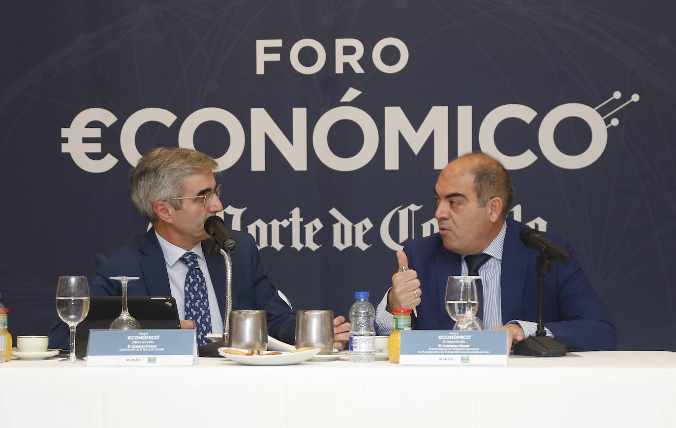 Fotos: Lorenzo Amor, en el Foro Económico de El Norte de Castilla