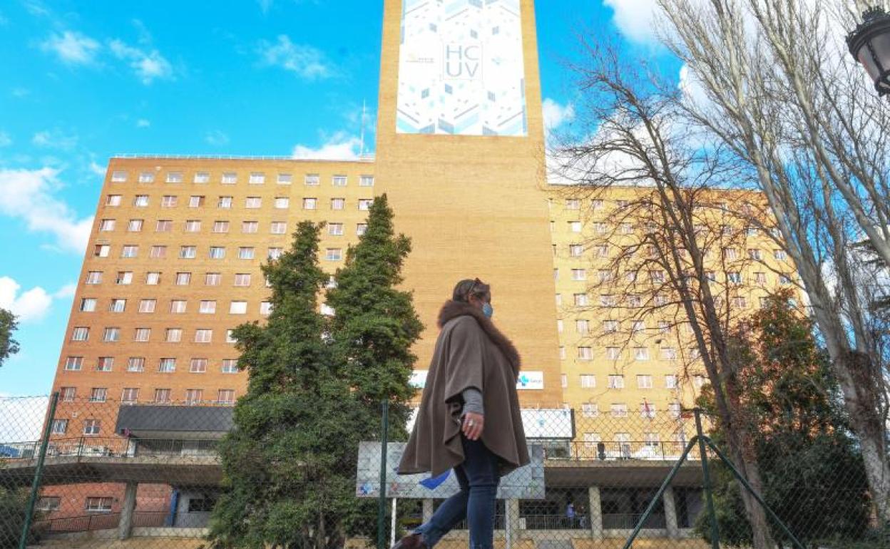 Vista del Hospital Clínico Universitario de Valladolid.