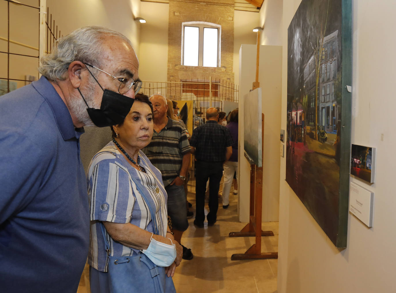 Fotos: La mirada sobre Palencia de los lienzos de la UPP