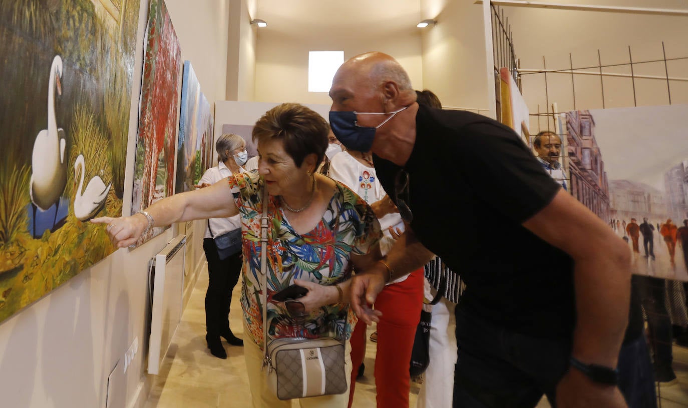 Fotos: La mirada sobre Palencia de los lienzos de la UPP