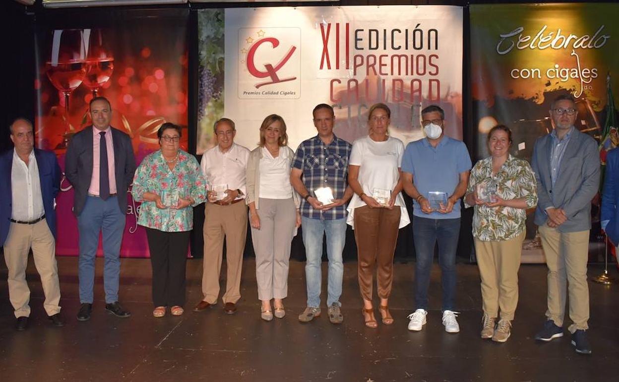 Entrega de los Premos Calidad Cigales.