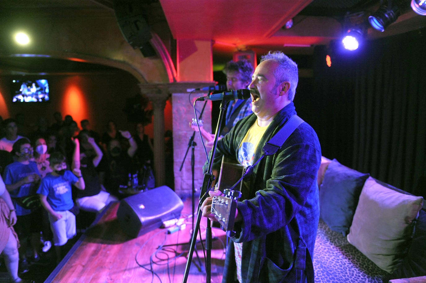 El concierto de Los Gandules, en la sala Porta Caeli. 