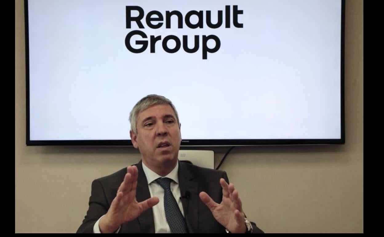 El presidente de Renault España y vicepresidente ejecutivo del grupo Renault, Jose Vicente de los Mozos.