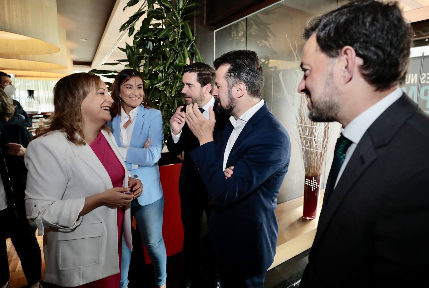 Fotos: La eurodiputada Iratxe García en el Foro Económico de El Norte (1/2)
