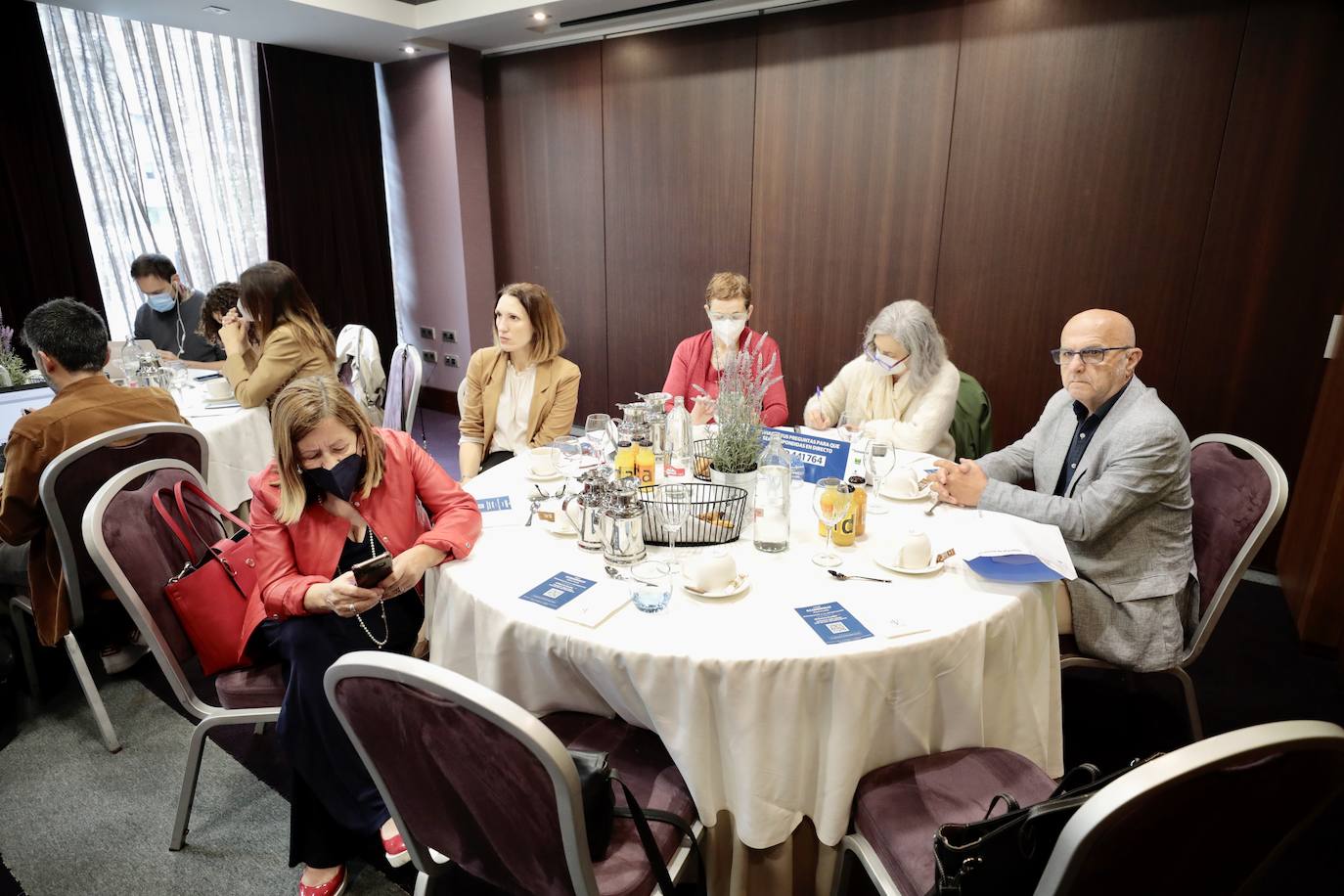 Fotos: La eurodiputada Iratxe García en el Foro Económico de El Norte (2/2)