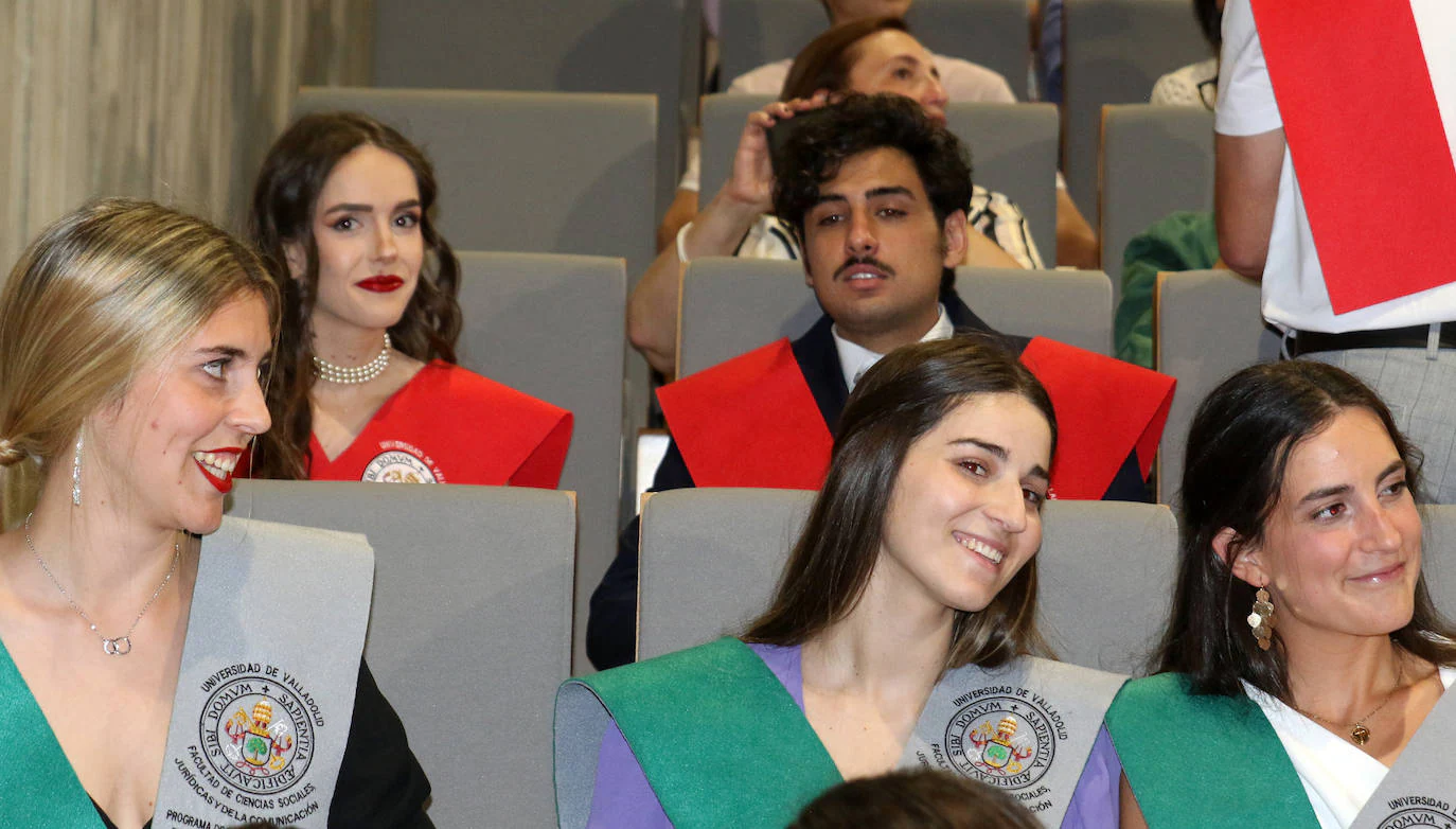 Graduación en el campus de la UVA en Segovia. 