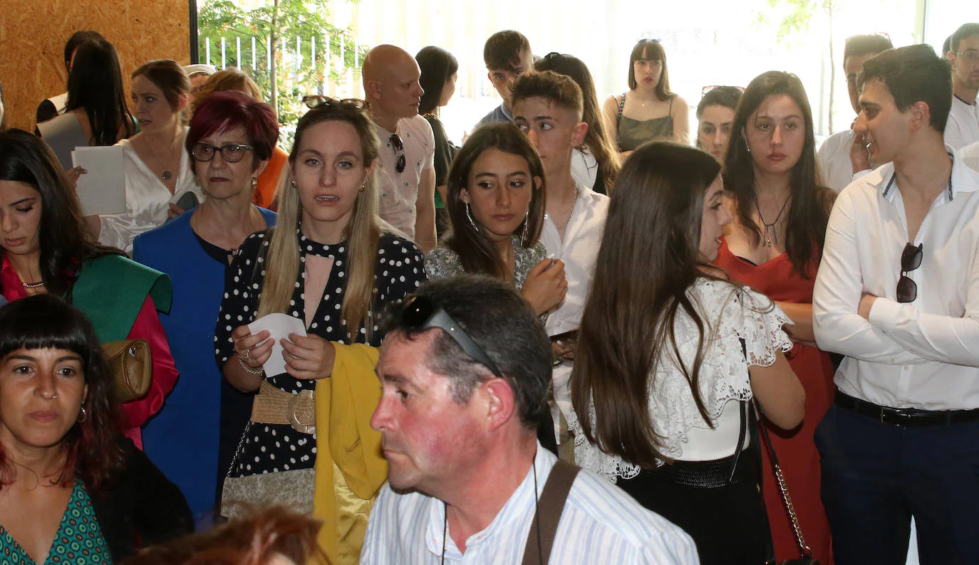 Graduación en el campus de la UVA en Segovia. 