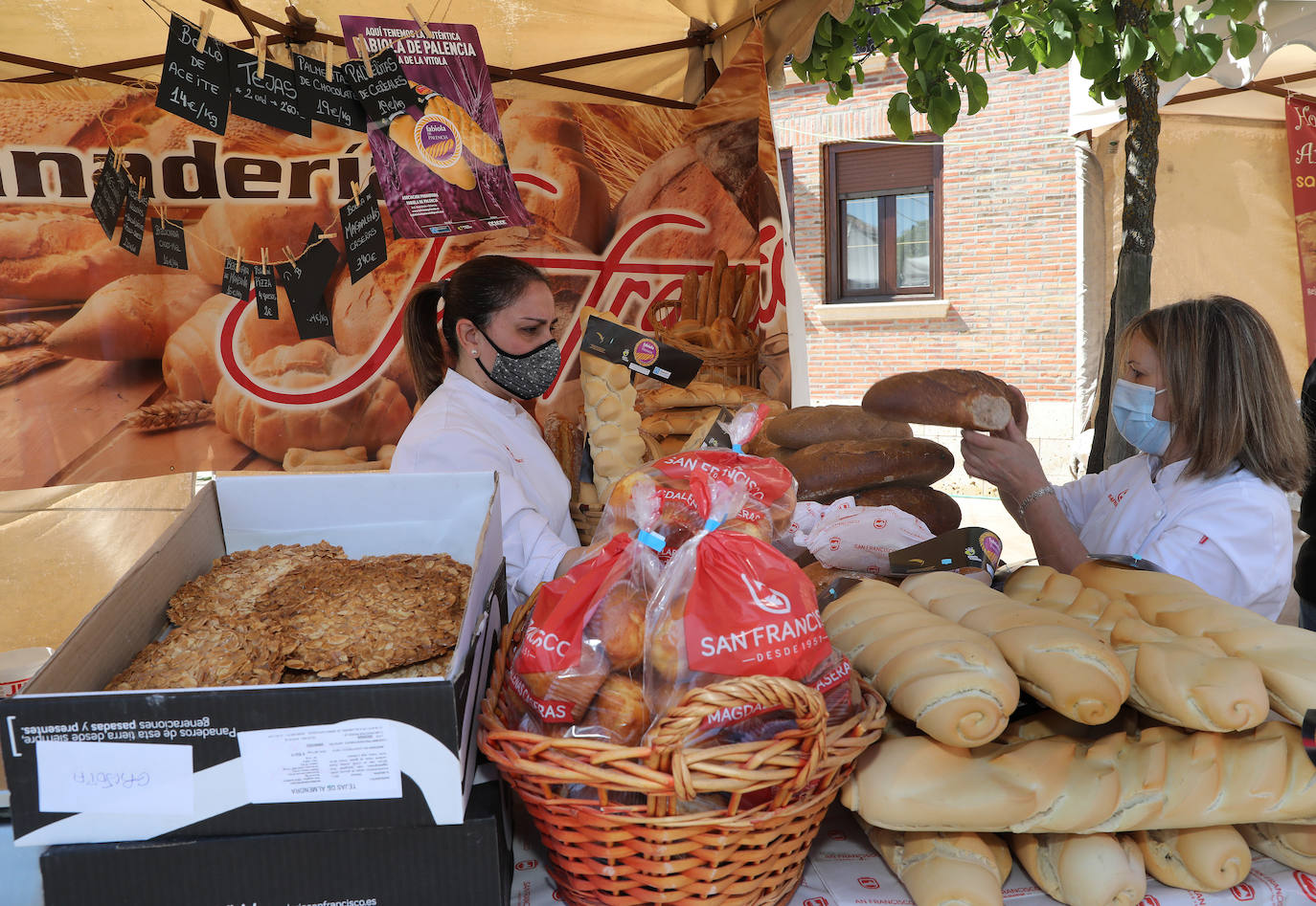 Fotos: Feria del pan en Grijota, municipio de tradición harinera