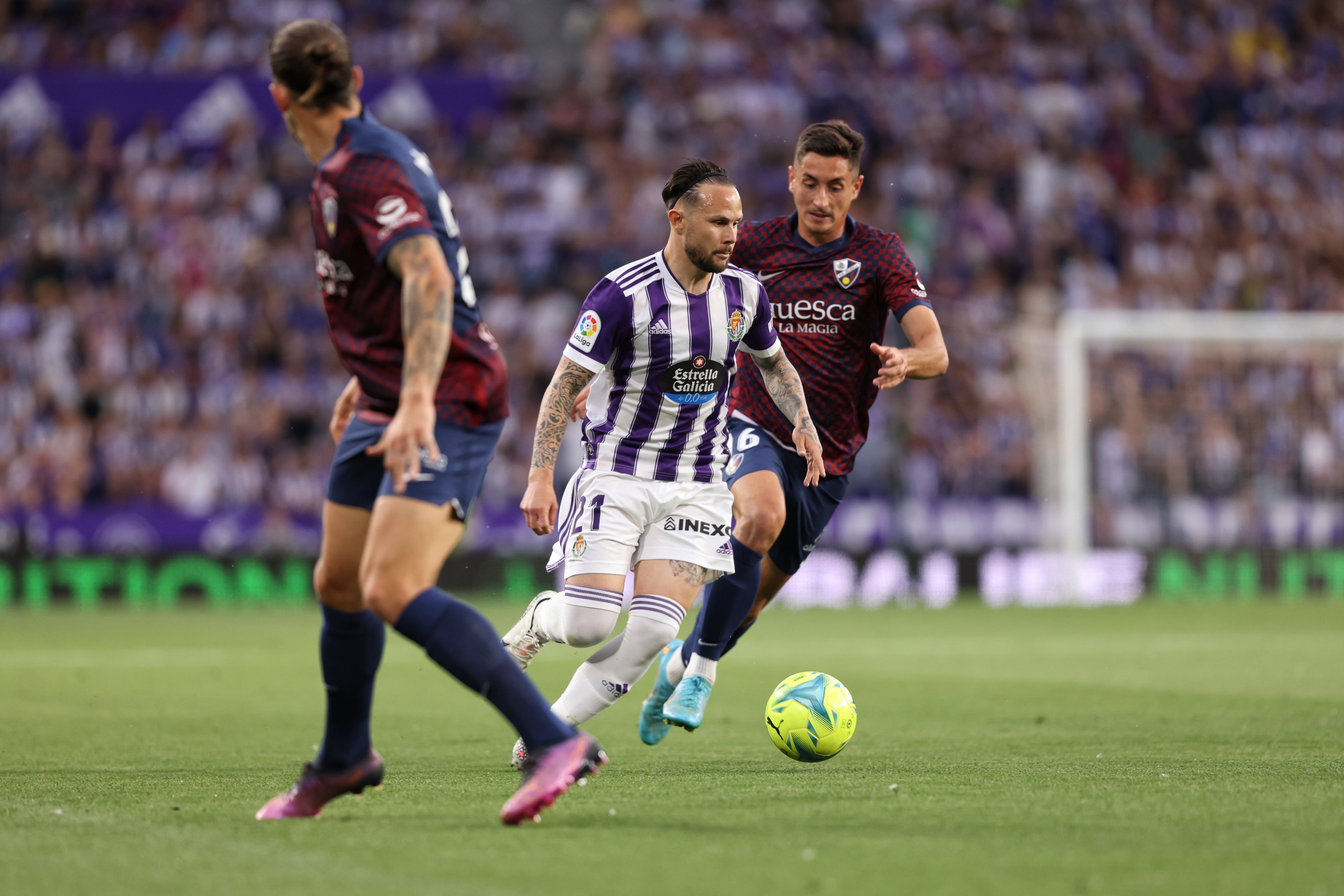 Real Valladolid 3-0 Huesca. 