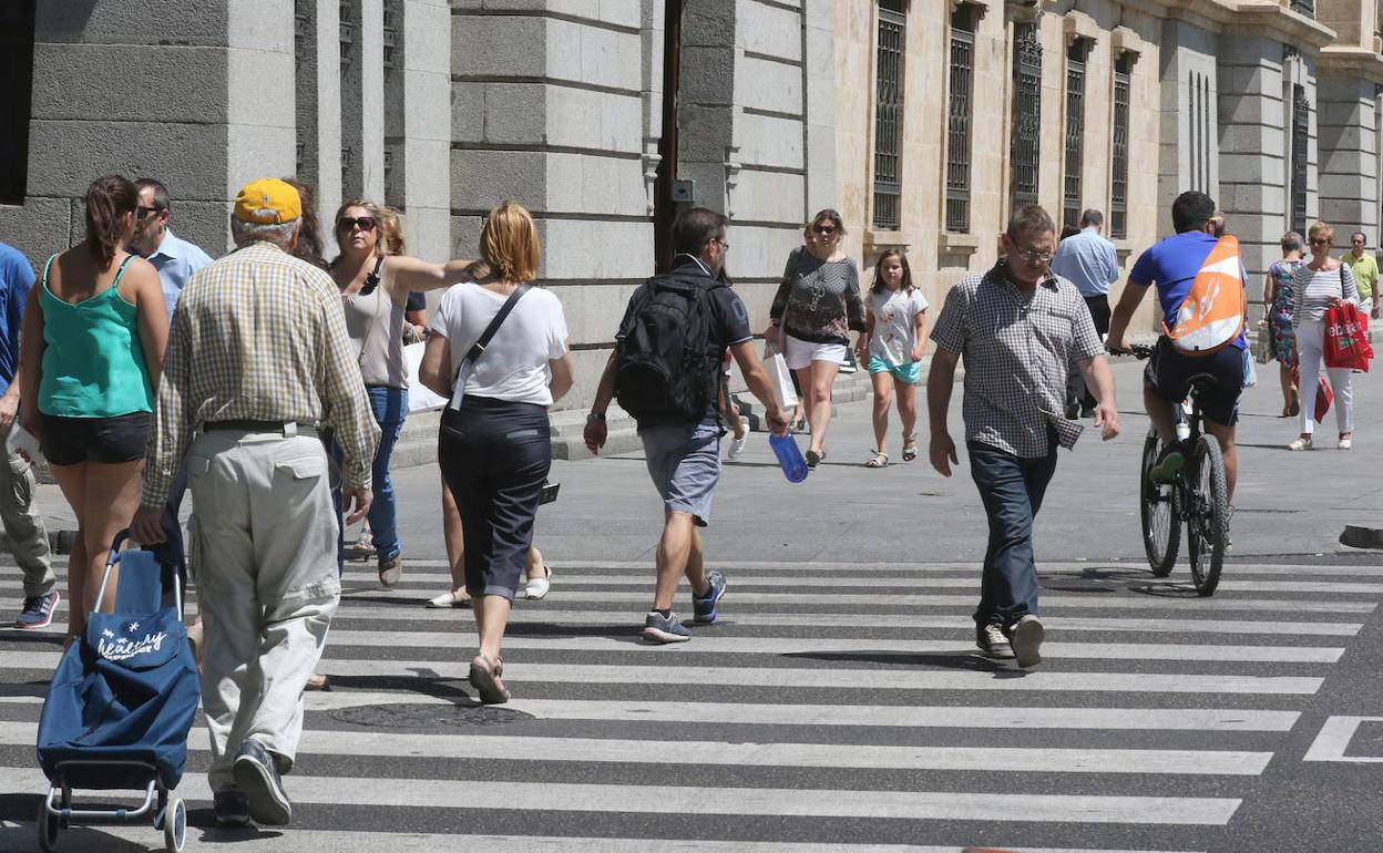 Imagen del Paseo de Zorrilla