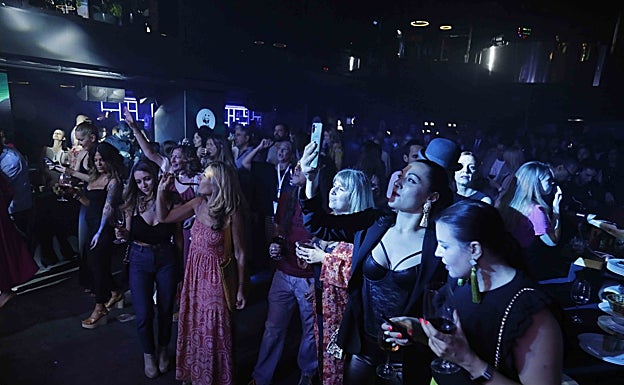 El público asistente llenó la madrileña sala Cool.