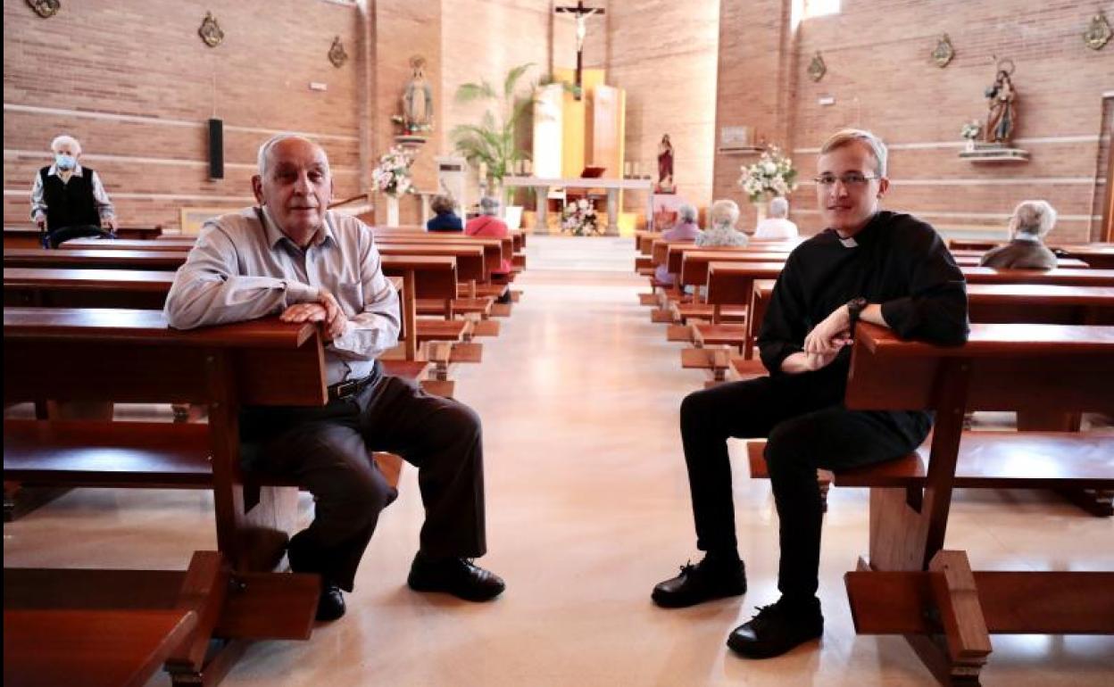 Atanasio Martin y Marcos Rebollo, sacerdotes. 