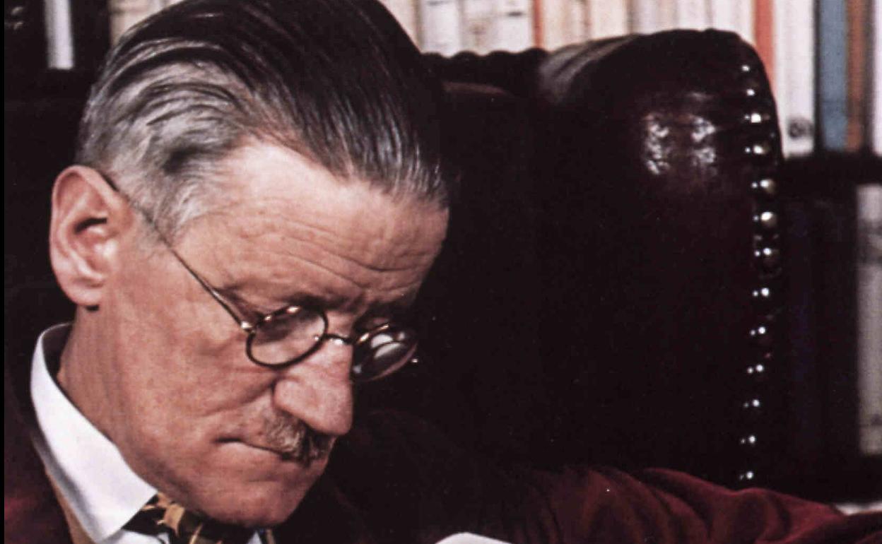 James Joyce, de cuyo 'Ulises' se celebra el centenario. 