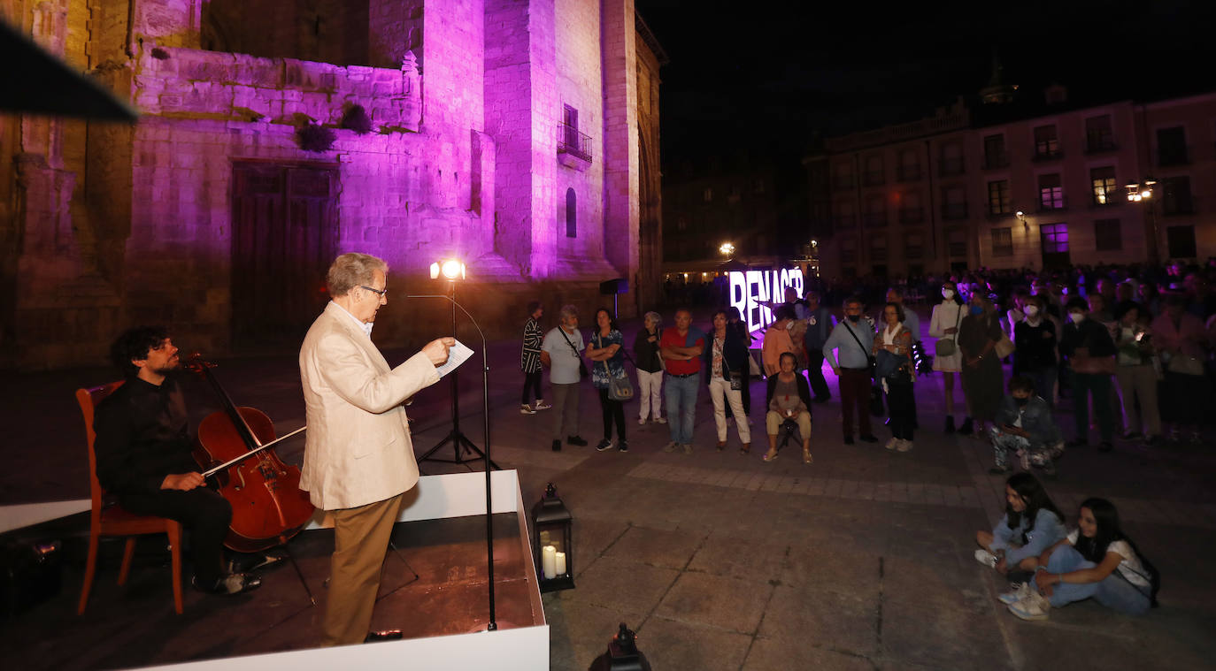 Fotos: &#039;La noche de las velas&#039; festeja los 700 años de la Catedral de Palencia