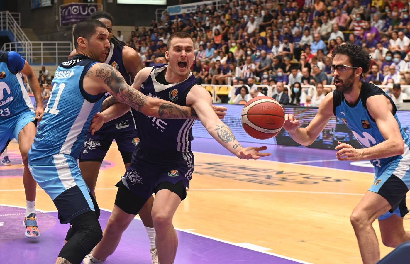 Fotos: Derrota del Real Valladolid Baloncesto ante el Estudiantes (59-85)