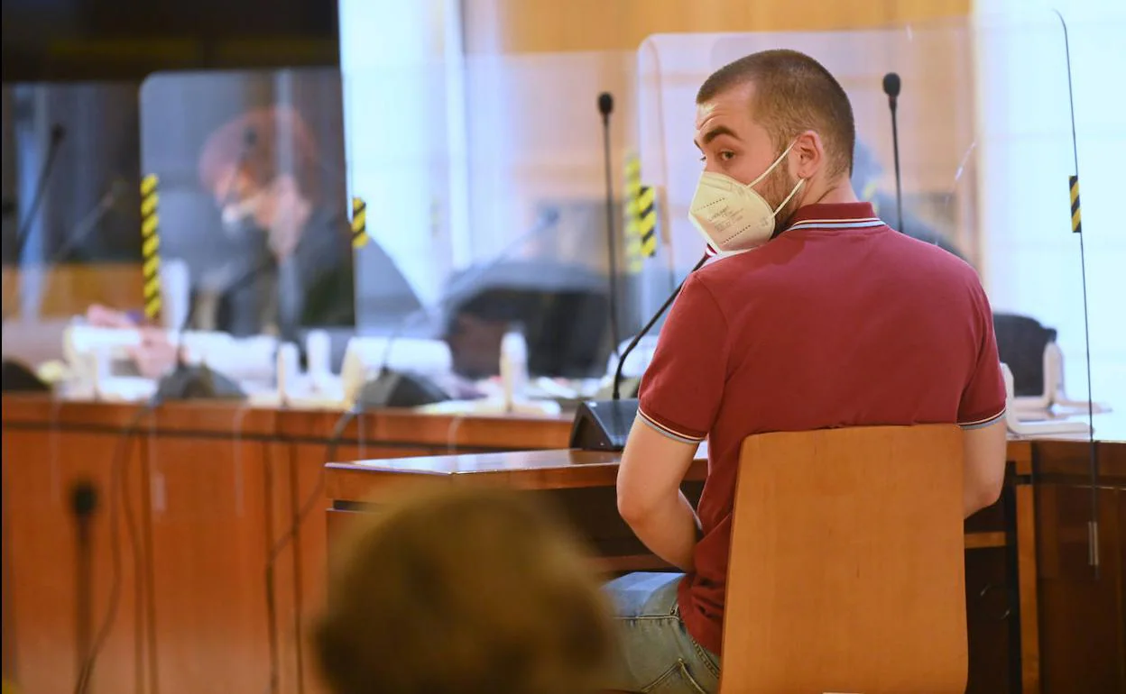 Pablo Fernández, en la Audiencia de Valladolid.