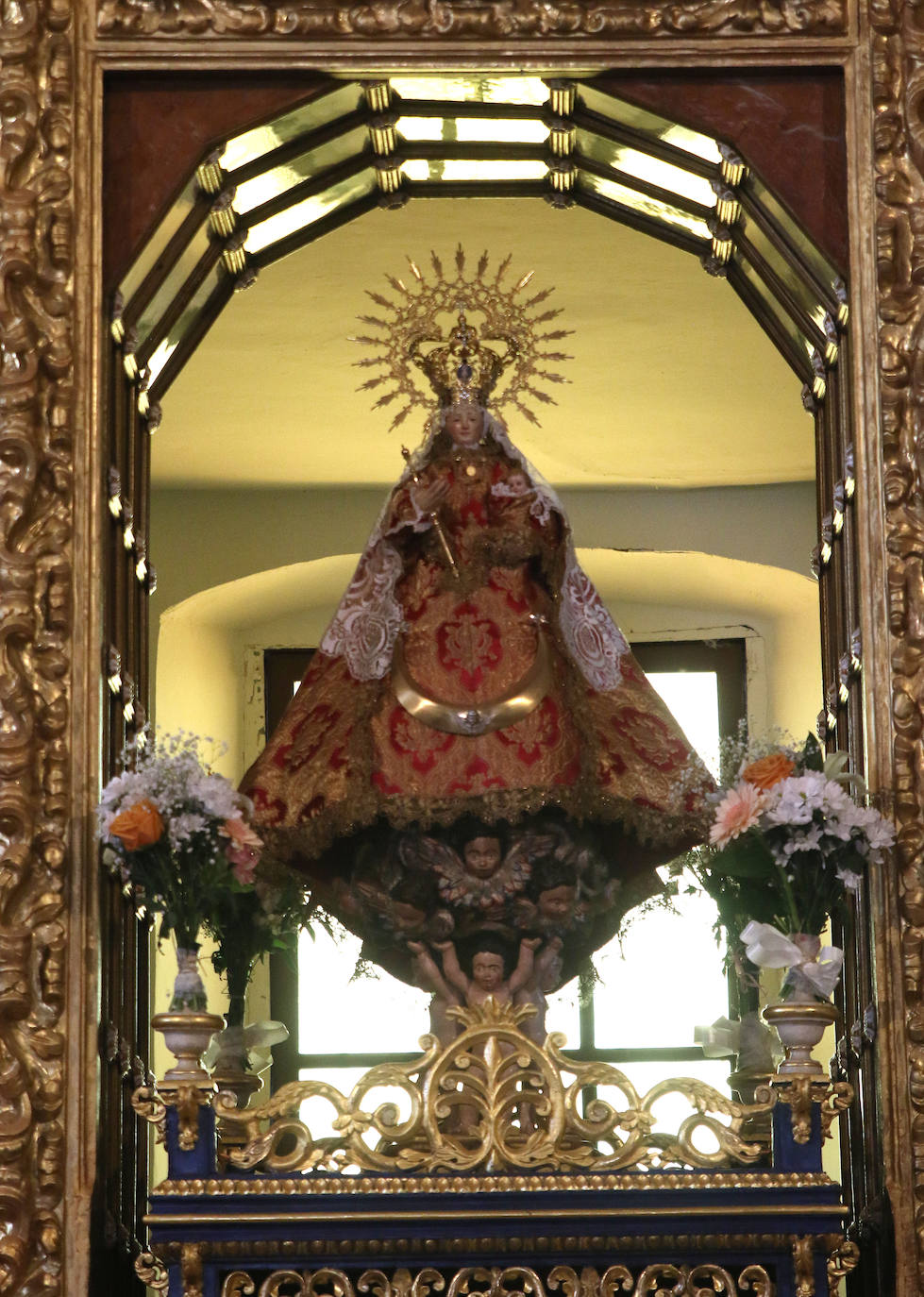 Procesión de la Virgen del Castillo en Bernardos 