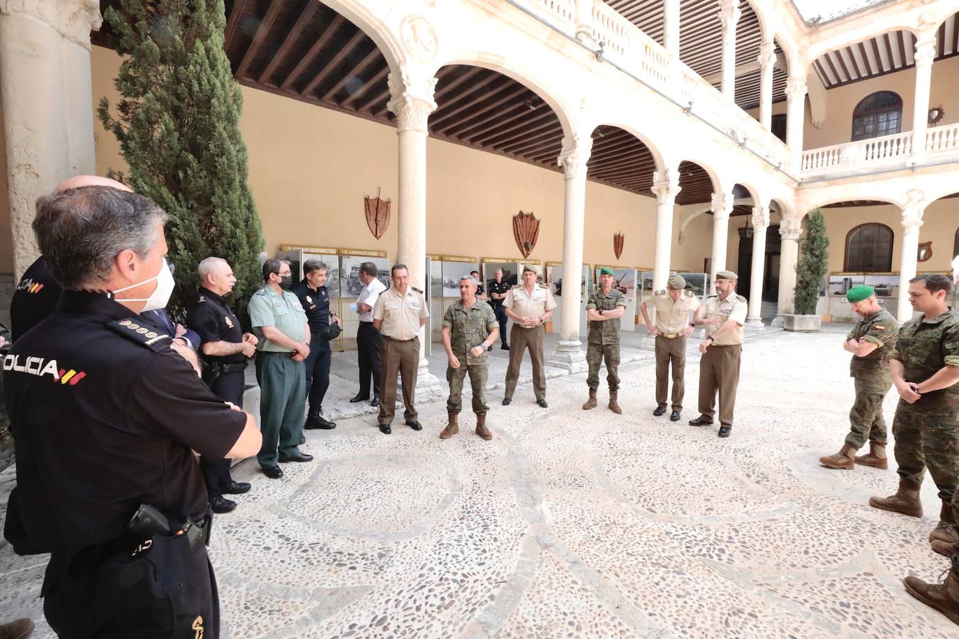 Juan Antonio Luna Muriel, suboficial mayor del regimiento acorazado de Alcázar de Toledo.