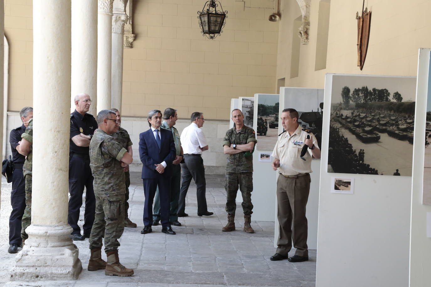 Juan Antonio Luna Muriel, suboficial mayor del regimiento acorazado de Alcázar de Toledo.