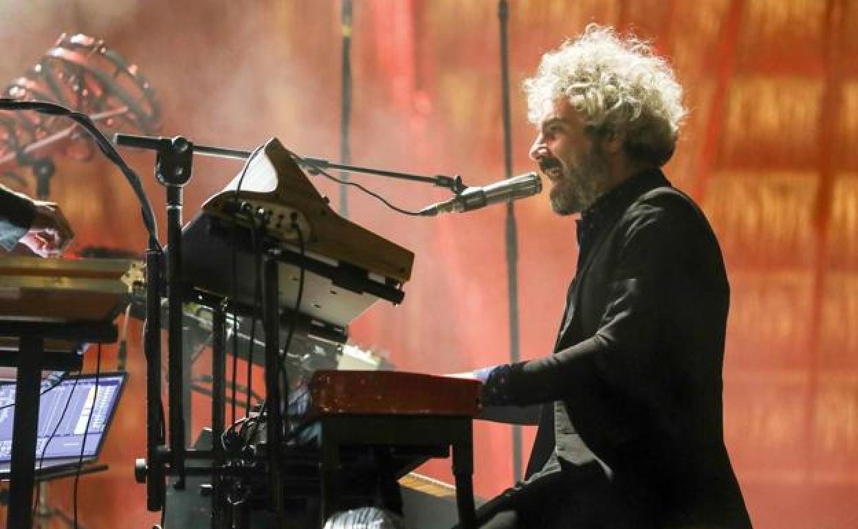 Abraham Boba, vocalista de León Benavente, que actuará el sábado en el Palencia Sonora.