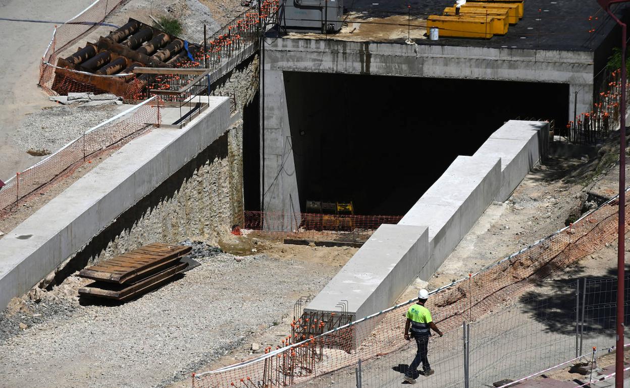 Estado de las obras del nuevo túnel de Labradores.