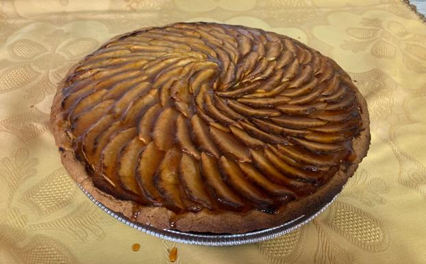 Tarta de manzana reineta