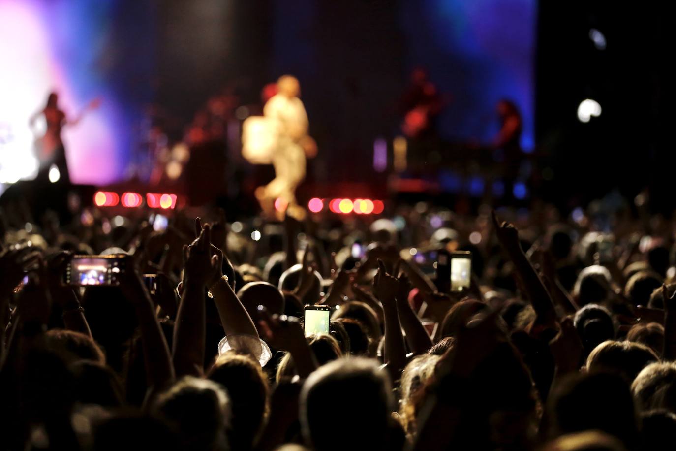 Concierto de Alejandro Sanz, en Valladolid. 