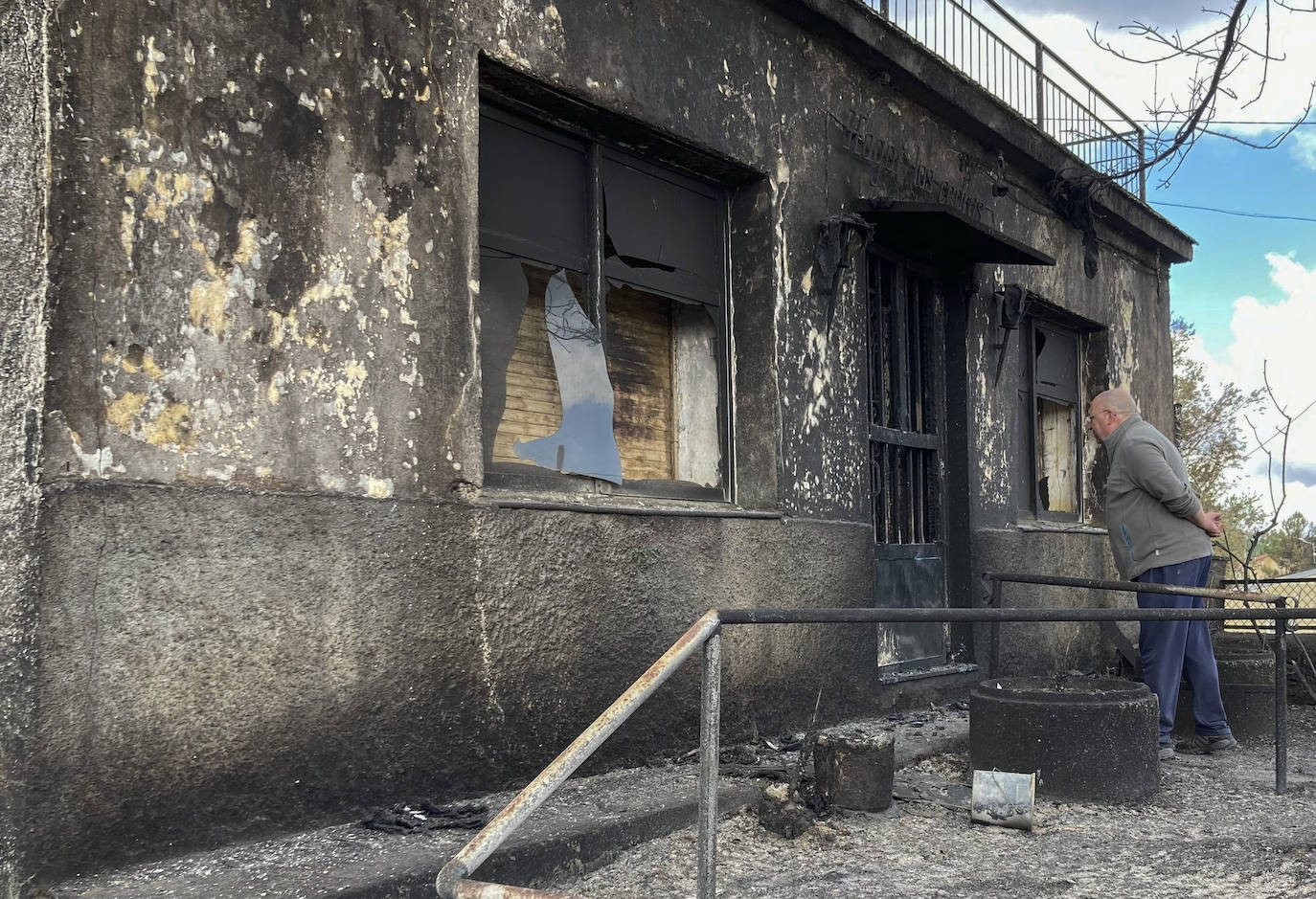 Fotos: Domingo de evaluación de daños en el incendio de la Sierra de la Culebra (Zamora)