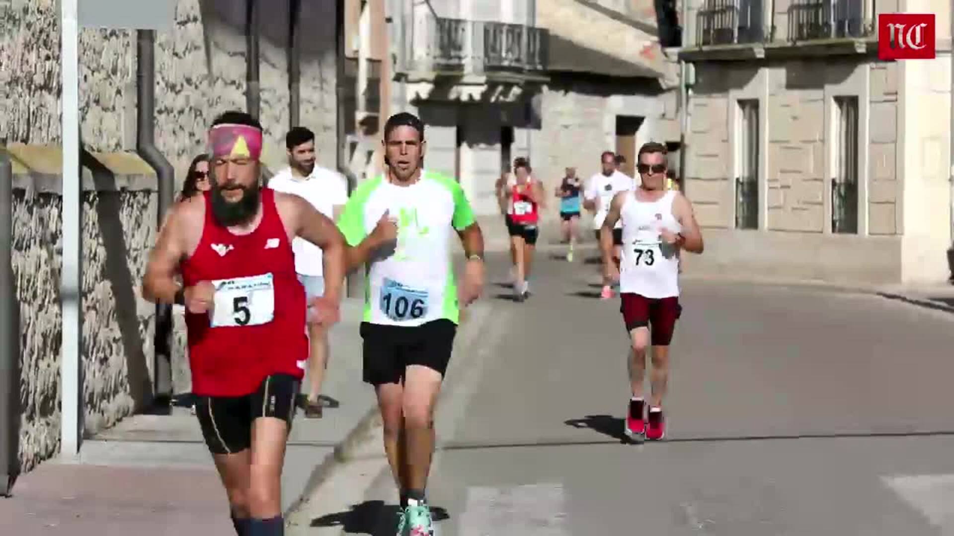 Salida de la Media Maratón de Campaspero