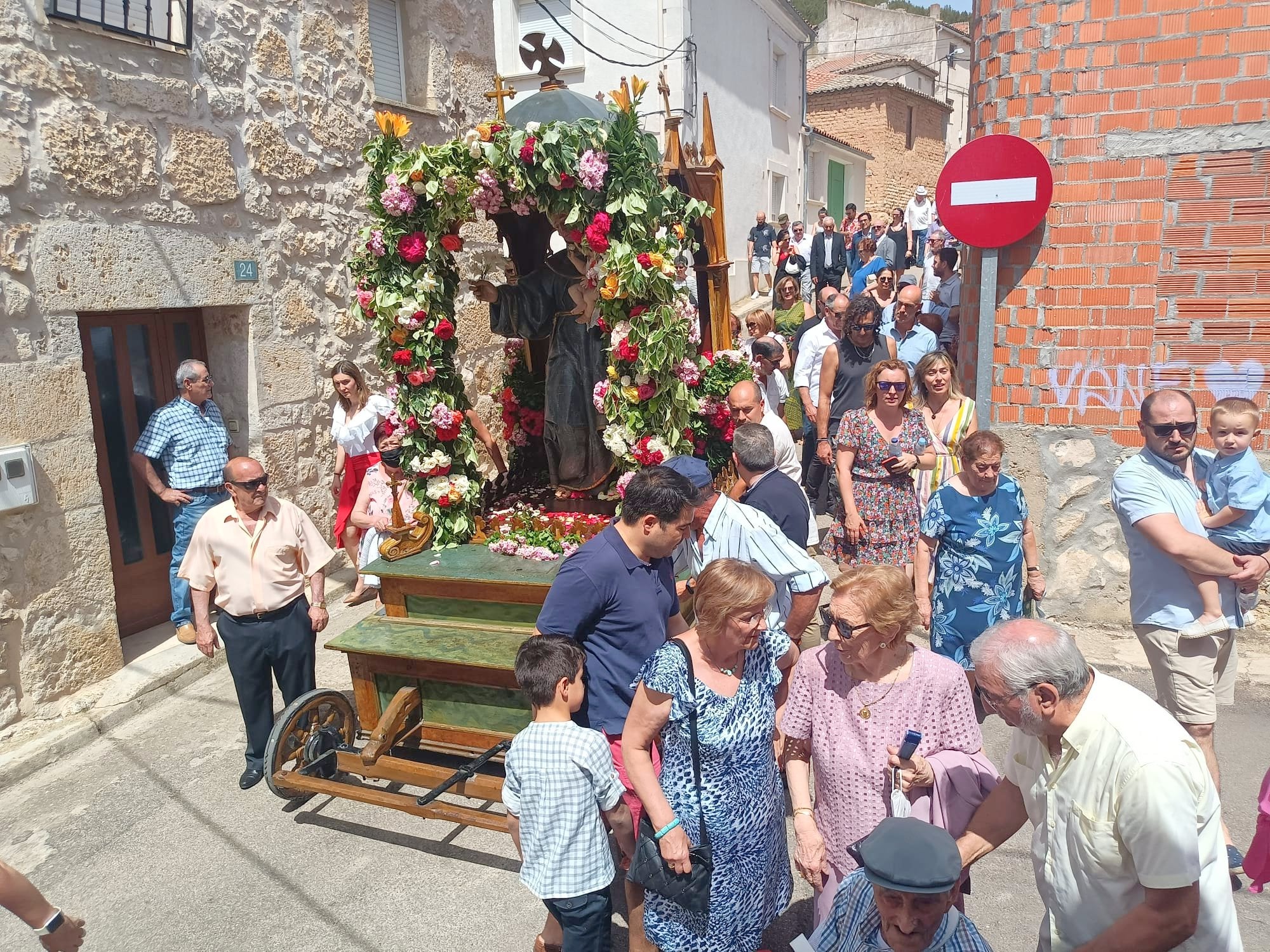 La localidad cerrateña disfruta de unas animadas Fiestas Patronales