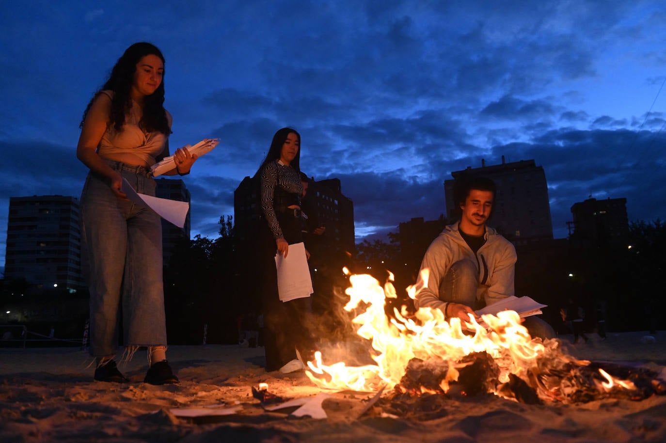 Fiesta de San Juan, en Valladolid.