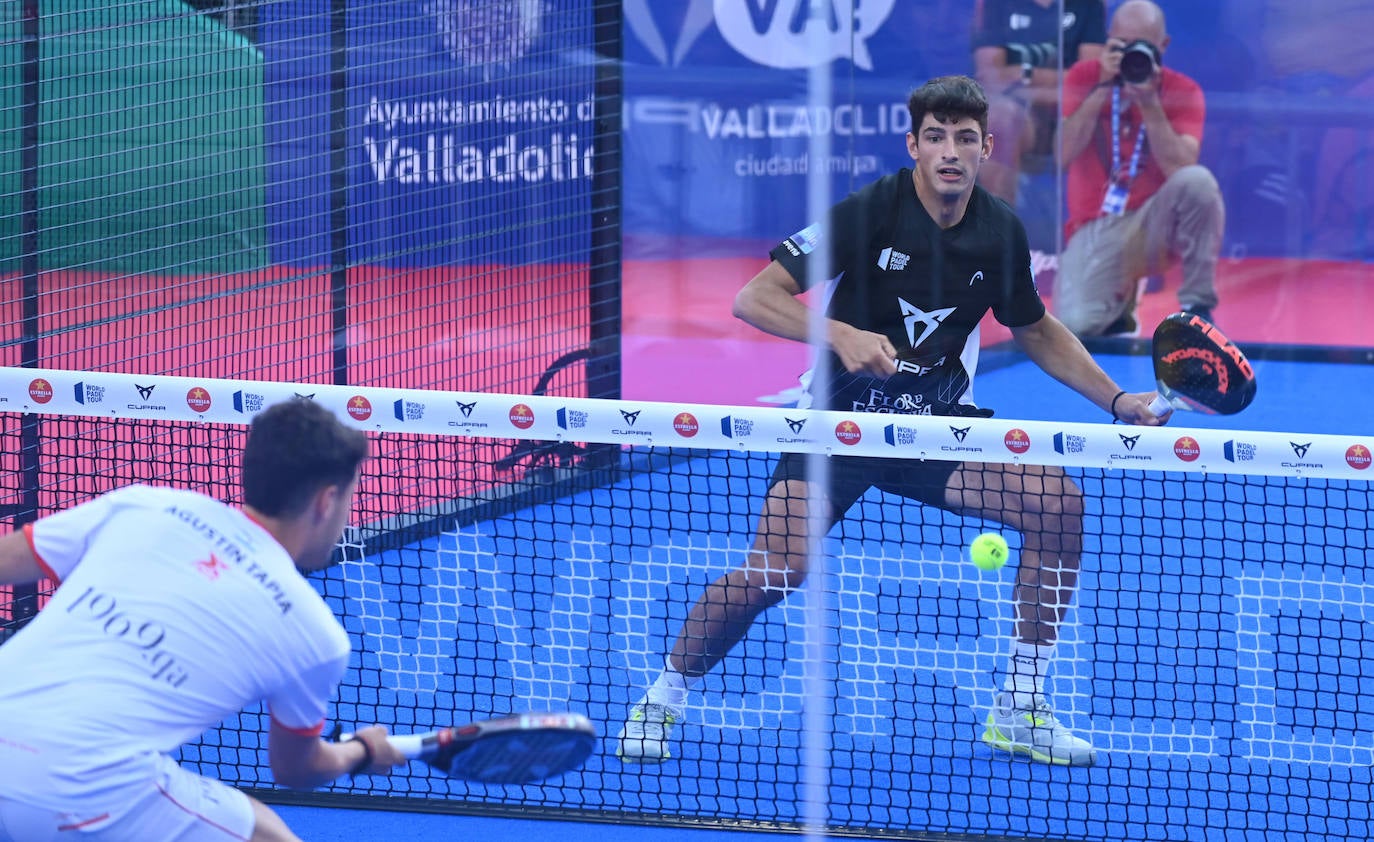 Arturo Coello y Fernando Belasteguín contra Agustín Tapia y Daniel Gutiérrez.
