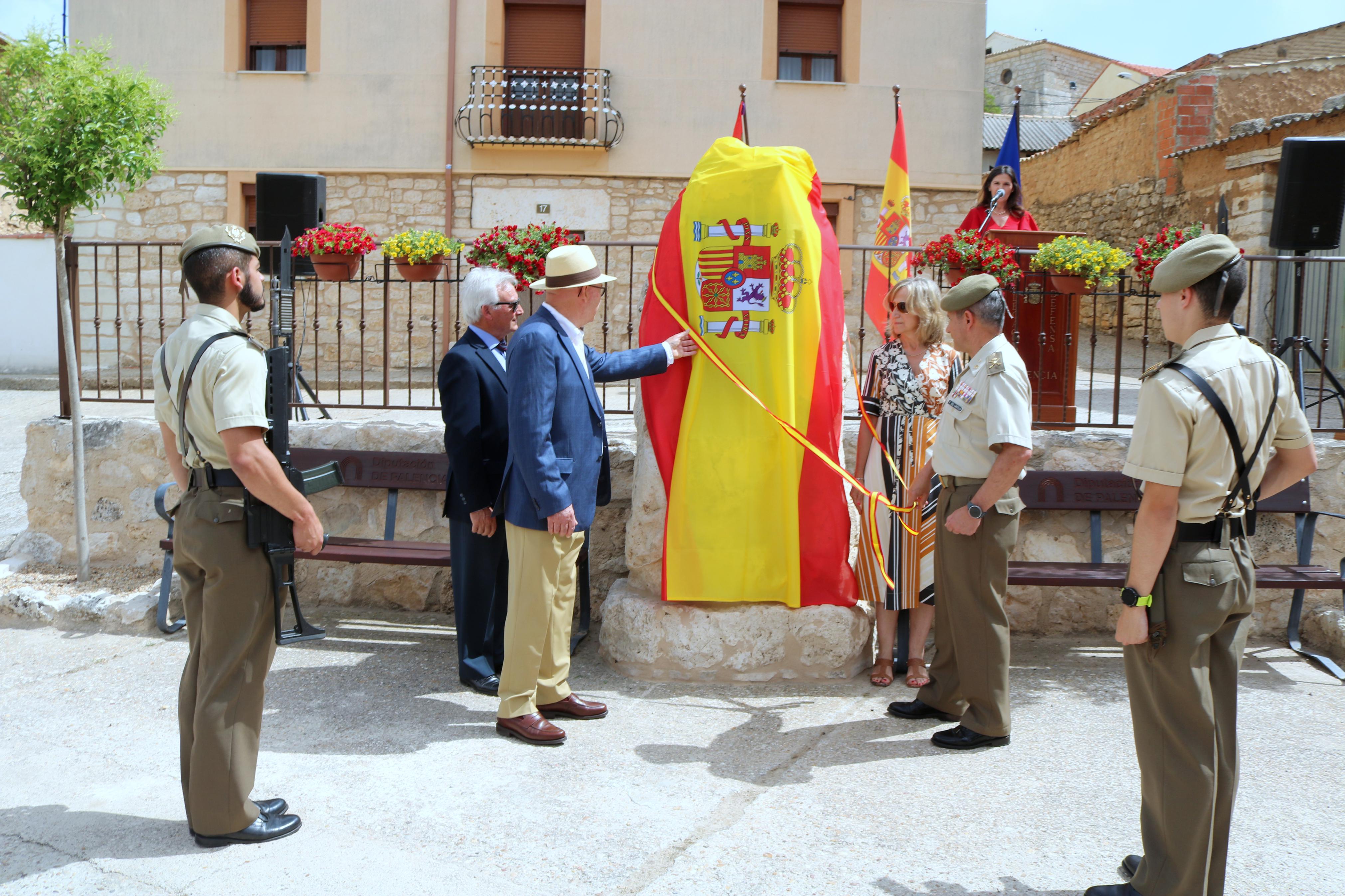 Valdecañas de Cerrato rinde homenaje a su héroe militar