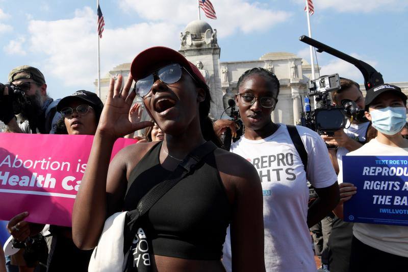 Fotos: Protestas en Estados Unidos contra la ilegalización del aborto