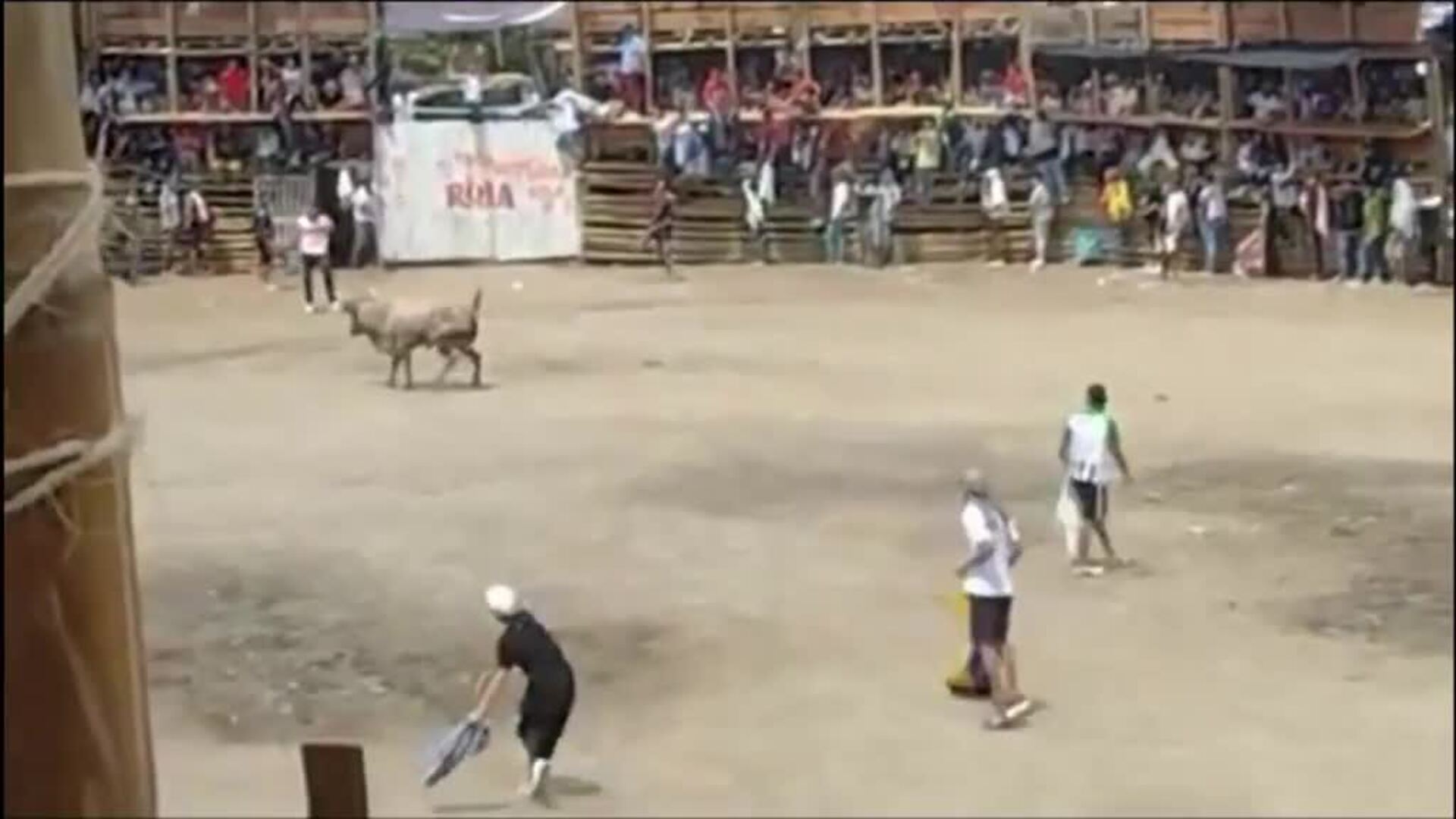 4 Muertos Al Desplomarse Una Grada En Una Plaza De Toros En Colombia