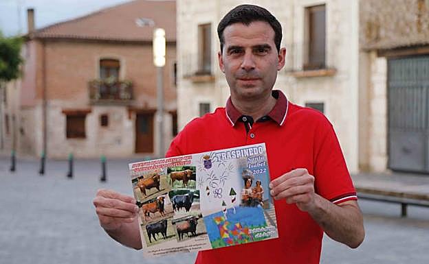 El regidor de Traspinedo, Javier Fernández.