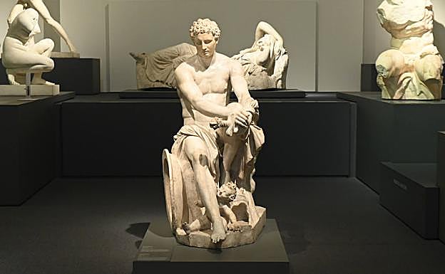 Ares Ludovisi, réplica de Malpieri (1881) de la copia romana de una obra del siglo IV a. C. 