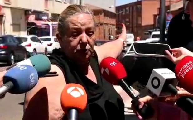 Encarnación Arias Fernández, suegra del fallecido Dionisio Alonso Padrdo. 