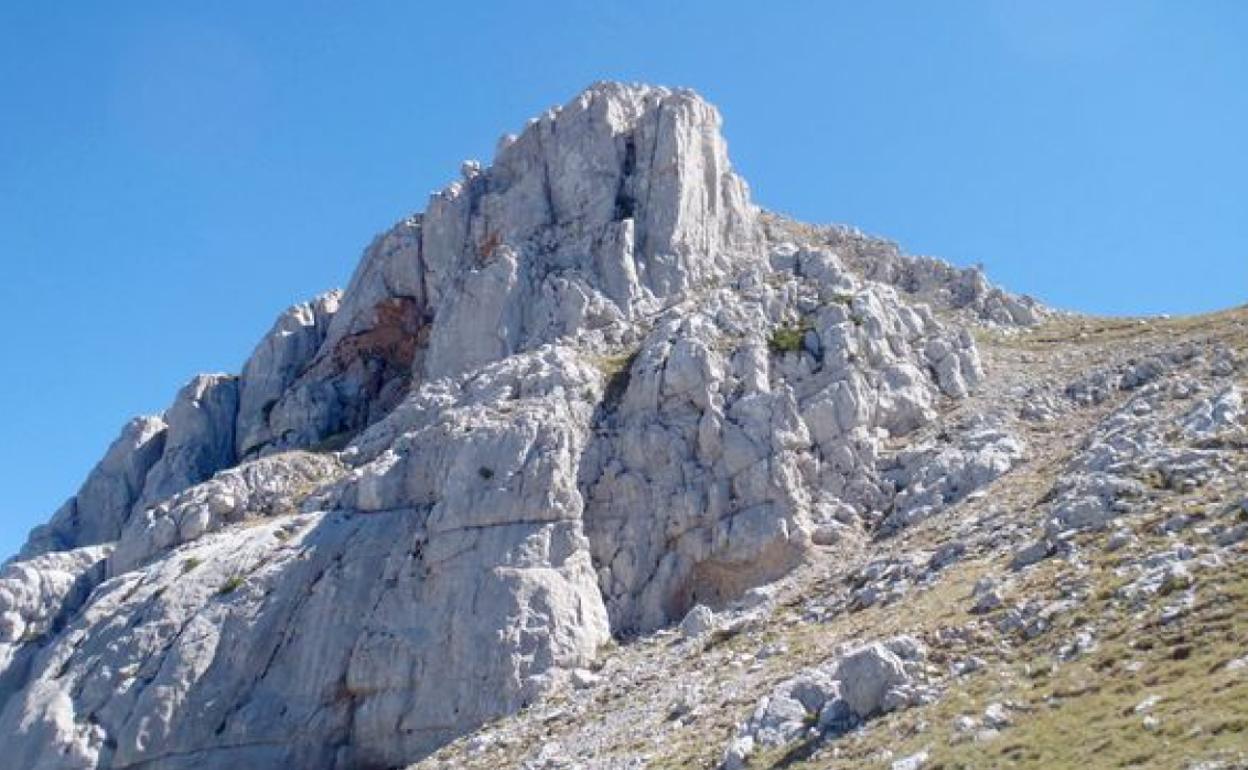 Imagen del Pico Bodón, en Lugueros. 