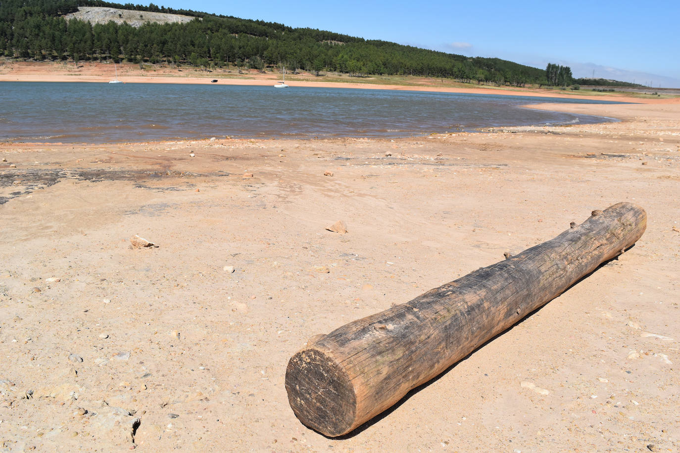 Fotos: El estado actual del embalse de Aguilar de Campoo