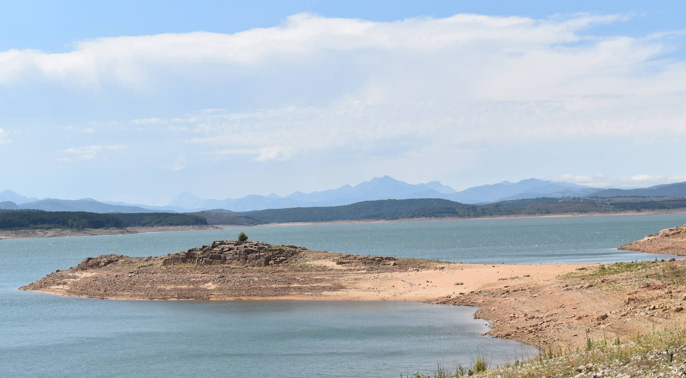 Fotos: El estado actual del embalse de Aguilar de Campoo